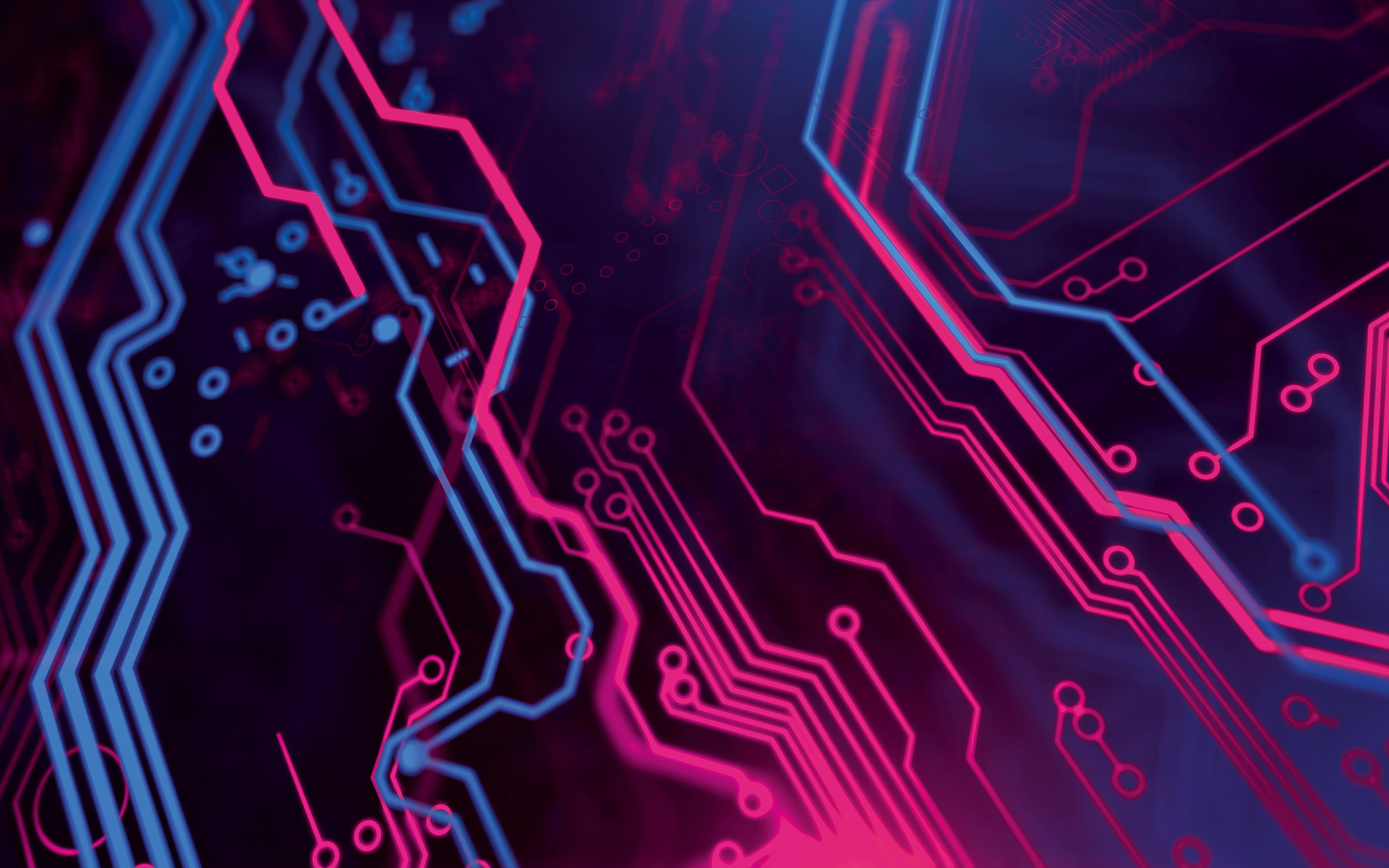 Digital Circuit Board Background